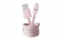 FRESH 'N REBEL kabel USB do USB-C typ C 2m różowy