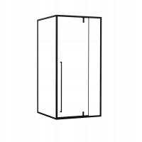 Черная душевая кабина 90X90X190CM LOFT BLACK DARO INDES универсальная