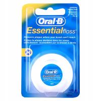 ORAL B ESSENTIAL FLOSS 50 M nić dentystyczna niewoskowana nitka do zębów