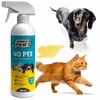 ŚRODEK PŁYN SPRAY PREPARAT DO ELIMINACJI ZŁYCH NAWYKÓW PSÓW KOTÓW NO PEE