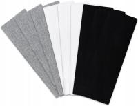 Elastyczne opaski na włosy do jogi, opaska sport bieganie 9 sztuk