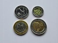 Kenia ZESTAW Monet 2018 rok - Różne Nominały - NOWY - 4 sztuki