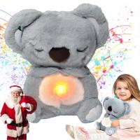 КОАЛА ПЛЮШЕВЫЙ МИШКА ЖУЖЖАЩИЙ ДЫШАЩИЙ ПЛЮШЕВЫЙ ТАЛИСМАН ЖУЖЖАЩИЙ УСПОКАИВАЮЩИЙ