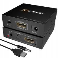 Nawen Konwerter audio Hdmi na HDMI, optyczny