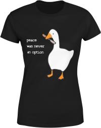 T-shirt damski okrągły dekolt Adler