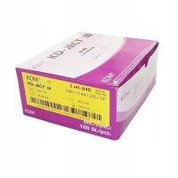 Strzykawka insulinowa z igłą KD Medical 1 ml 27G 0.4x13mm u40 100szt.