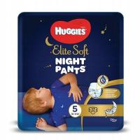 HUGGIES Elite Soft Night Pants 5 Majtki nocne