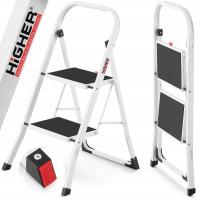 Домашняя лестница легкая складная стальная лестница лестницы 2 ступени HIGHER BI