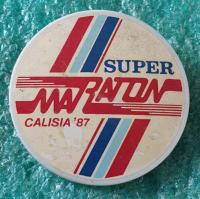 ODZNAKA SUPER MARATON CALISIA 100KM KALISZ 1987