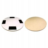 DYSK Z FILCEM TYNKARSKI DO ZACIERANIA TYNKU GŁADZI FI 360mm/8mm