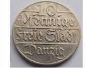 10 FENIGÓW 1923 WOLNE MIASTO GDAŃSK **XXX**