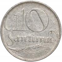 Łotwa 10 santimów 1922