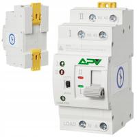 Automatyczny Przełącznik Zasilania 25A 2P Fotowoltaika Sieć Agregat 1 Faza