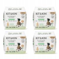 Kit&Kin Pieluchy Biodegradowalne 6-10kg 128szt
