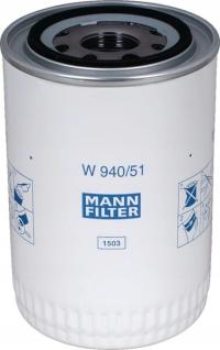 Mann-Filter W940/51 Filtr oleju Kia Rio Alfa Romeo