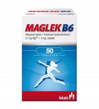 Maglek B6 magnez 50 tabletek LEK