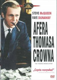 AFERA THOMASA CROWNA FOLIA POLSKIE WYDANIE UNIKAT SKLEP STEVE McQUEEN