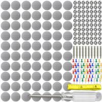 Zestaw naprawczy podsufitki AutoDor 62 szt. szary z akcesoriami