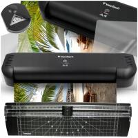LAMINATOR LAMINARKA A4 VL540 ZESTAW FOLII TRYMER ZAOKRĄGLACZ
