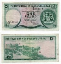 SZKOCJA 1981 1 POUND