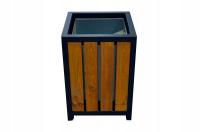 Kosz kwadratowy KW z ramą Tik