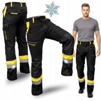 Spodnie robocze FORINT ocieplane męskie długie odblaskowe