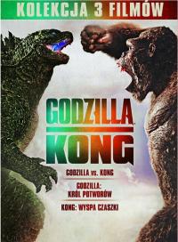 3X Dvd: Годзилла против Конга Годзилла II Остров черепа