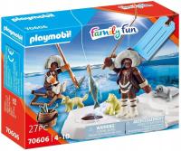 Playmobil FamilyFun 70606 zestaw figurek Eskimos