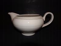 Windsor Diana, angielska porcelana, mlecznik, sosjerka