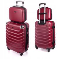 Набор RGL 2в1 средний дорожный чемодан, чехол для багажа, органайзер для багажа