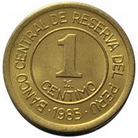 44661. Peru - 1 centym - 1985r.