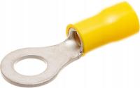 Końcówka oczkowa żółta 4-6mm² M8 do przewodów instalacji elektrycznej