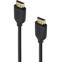 Belkin HDMI - HDMI, 1m kabel HDMI HDMI Typu A (Standard) Czarny