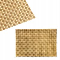 PODKŁADKA MATA NA STÓŁ ZŁOTA POD TALERZ DEKORACJA STOŁU BOŻONARODZENIOWEGO