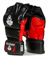 Rękawice do MMA DBX Bushido E1V3 - czarne/czerwone