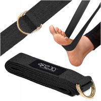 РЕМЕНЬ ДЛЯ ЙОГИ, ДЛИННАЯ ТКАНЕВАЯ ЛЕНТА ДЛЯ РАСТЯЖКИ, ТРЕНИРОВКИ ТЕЛА