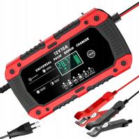 Prostownik AUTOMATYCZNY Z FUNKCJĄ NAPRAWY AKUMULATORÓW 12V 10A AUTOMAT