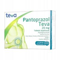 Pantoprazol Teva, 20 mg, tabletki dojelitowe, 14 sztuk