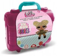 Pieczątki LOL megazestaw plastikowa walizka