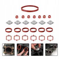 ZAŚLEPKI KLAP WIROWYCH KOLEKTORA BMW M57 32mm + uszczelki E46 E90 E39 E60