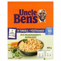 RYŻ PEŁNOZIARNISTY UNCLE BENS 500G DW 24.03.23