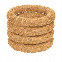 5 szt Wianek ze słomy słomiany wieniec krążek baza podkład do stroika 30 cm