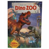 Dino World Zestaw z naklejkami Stwórz swoje Dino ZOO 13606