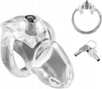 МИНИ ПОЯС ЦЕЛОМУДРИЯ КЛЕТКА ЦЕЛОМУДРИЯ NANO БЕСЦВЕТНЫЙ МАЛЕНЬКИЙ КОРОТКИЙ