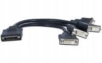 Kabel Adapter Matrox 4 DVI KX30 KX-20 na 4xDVI Dual VHDCI