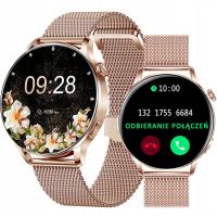 Женские часы SmartWatch RUBICON звонки пульс SMS меню RU Self циферблат