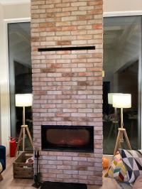 STARA CEGŁA DEKORACYJNA RETRO ELEWACJA CEMENTOWA