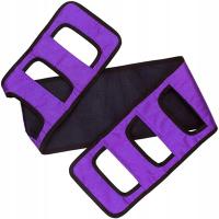 Pas chodu Przesuwne przenoszenie łóżka Pas pielęgniarski Pacjent fioletowy