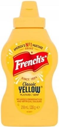 French's | Żółta musztarda z USA | Classic Yellow Mustard | 218 ml