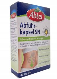 Abtei kapsułki przeczyszczające naturalny olej rycynowy 40szt